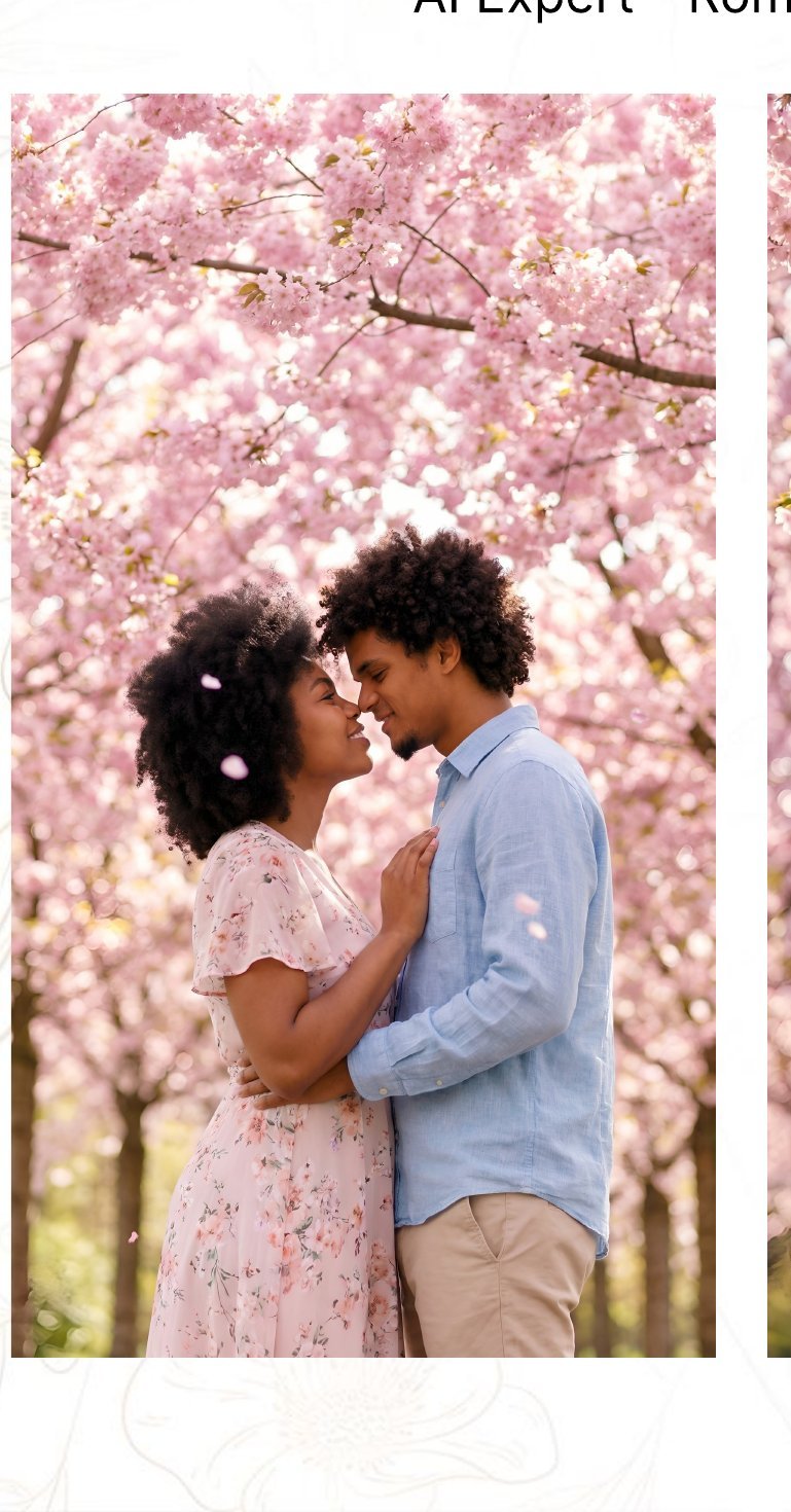 AI Portrait - Romantic nature scene